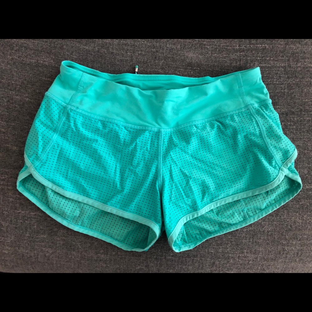 lululemon Size 4 Speed Shorts
